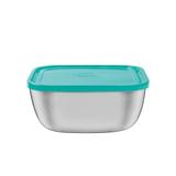 Pote Quadrado em Inox Freezinox com Tampa Verde - Tramontina