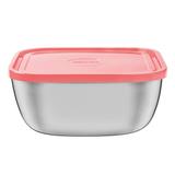 Pote Quadrado Freezinox 4 Litros Salmão 61221235 Tramontina