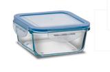 Pote Quadrado Hermético - Lock e Stock 11,6 x 11,6 x 4,6 cm 330 ml - Brinox