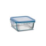 Pote quadrado hermético lockstock 550ml Cód. 6636 - Brinox metelúrgica ltda