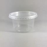 Pote Redondo C/ Tampa 250ml Pcte. C/ 24un. Prafesta