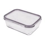 Pote Refratário Retangular Com Tampa 1.7l Glass Mor