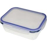 Pote Refratário Retangular Com Tampa 1 Litro Glass 7773 Mor