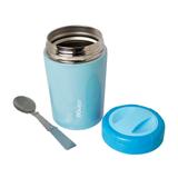 Pote Termico Premium com tampa e Colher Azul Clingo C2307