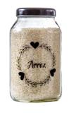 Pote Vidro 3L Arroz 1 Unidade - Amare - Vetrolar