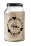 Pote Vidro 3L Arroz 1 Unidade - Amare - Vetrolar