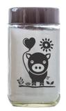 Pote Vidro 800ml Porquinho 1 Unidade - Fazendinha - Vetrolar