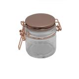 Pote Vidro Borosilicato Hermético Urban Cobre