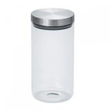 Pote Vidro Tampa Inox 11,5cmx24cm Brinox