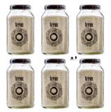 Potes 3L Arroz Pacote 6 Unidades - Fiore - Vetrolar