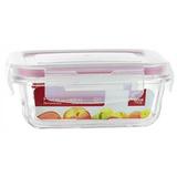 Potes De Vidro 380ml Com 04 Travas Super Resistente - Wincy