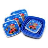 Potes para Lanches Urso Jacki Design Filhotinhos 4 peças