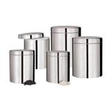 Potes Porta Mantimentos 5 Peças Inox Euro Home IN5231