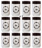 Potes Vidro 500ml Sal Pacote 12 Unidades - Amare - Vetrolar
