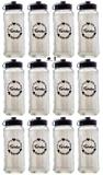 Potes Vidro Farinheiro 550ml 12 Unidades - Amare - Vetrolar