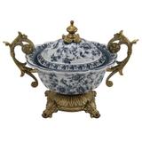 Potiche de Porcelana Fleur III - Vya store