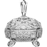 Potiche Parisian Decorativo em Vidro com Tampa 19cm - HomeCo