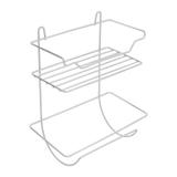 Prateleira com suporte para Rolo de Papel Chrome - Outras