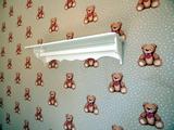 Prateleira Com Varão Provençal Porta Fralda 68cm - Galeria baby