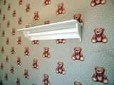 Prateleira Com Varão Reta Porta Fralda 68cm - Galeria baby