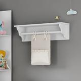 Prateleira Porta Fraldas 68cm Bolinha de Sabão 100% MDF 2317 Multimóveis