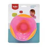 Pratinho Bowl com Ventosa Rosa - Buba