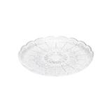 Prato 30 cm para bolo de cristal transparente Starry Wolff - 25550