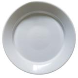 Prato Acrílico Descartável 22cm Refeição Cor Leitosa/Opaca Resistente com 10 unidades - Pracrilico