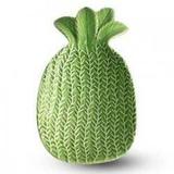 Prato de Cerâmica Abacaxi Verde 22cm - Decorafast