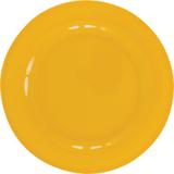 Prato de Melamina Raso 25cm Liso Amarelo - Casa video