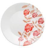 Prato de Porcelana Raso Decorado Amor Biona Oxford - 26 Cm