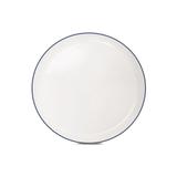 Prato de Sobremesa Cerâmica Klein Branco - Corona