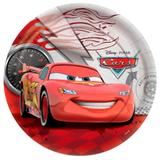 Prato Descartável Carros Silver 18cm 08 unidades Regina Festas