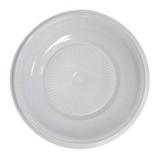 Prato Descartável Refeição Branco Ref.PR25 c/10 - Trik Trik