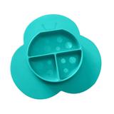 Prato e Jogo Americano Joaninha em Silicone com Divisória Girotondo Baby