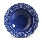 Prato Fundo De Cerâmica Parthenon 22Cm Azul Navy - Porto Brasil