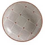 Prato Fundo Porto Brasil Cerâmica Coup Geometria 21CM - 32761