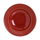 Prato Fundo Roma Vermelho Escarlate 22 cm - Porto Brasil
