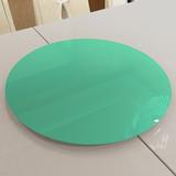 Prato Giratório 100 cm Para Mesa Em Vidro Cristal Temperado 06 mm Novara - Ides