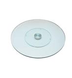 Prato Giratório 40cm Transparente Hauskraft PGIR-012 - Ricaelle