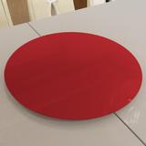 Prato Giratório 60 cm Para Mesa Em Vidro Cristal Temperado 08 mm Novara - Ides