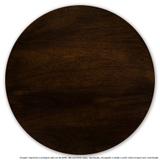 Prato Giratório Centro De Mesa Madeira Tabaco 80cm - Lubrano decor