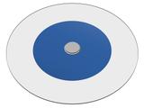 Prato Giratório de Mesa 100 cm em Vidro Temperado 6mm - Cor Princess Blue - Maalu Decor - Ides