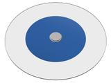 Prato Giratório de Mesa 100 cm em Vidro Temperado 8mm - Cor Princess Blue - Maalu Decor - Ides