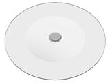 Prato Giratório de Mesa 110 cm em Vidro Temperado 8mm - Cor Branco - Ides