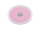 Prato Giratório de Mesa 50 cm em Vidro Temperado 8mm - Cor Sweet Lilac - Maalu Decor - Ides