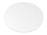 Prato Giratório de Mesa 60 cm em Vidro Temperado 8mm - Cor Branco - Maalu Decor - Ides