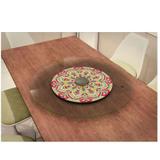 Prato Giratório de Mesa 6mm 80cm Impress Elba Ides