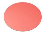 Prato Giratório de Mesa 90 cm em Vidro Temperado 8mm - Cor Living Coral - Ides