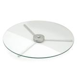 Prato giratório em vidro Forma 70cm - Metal forma